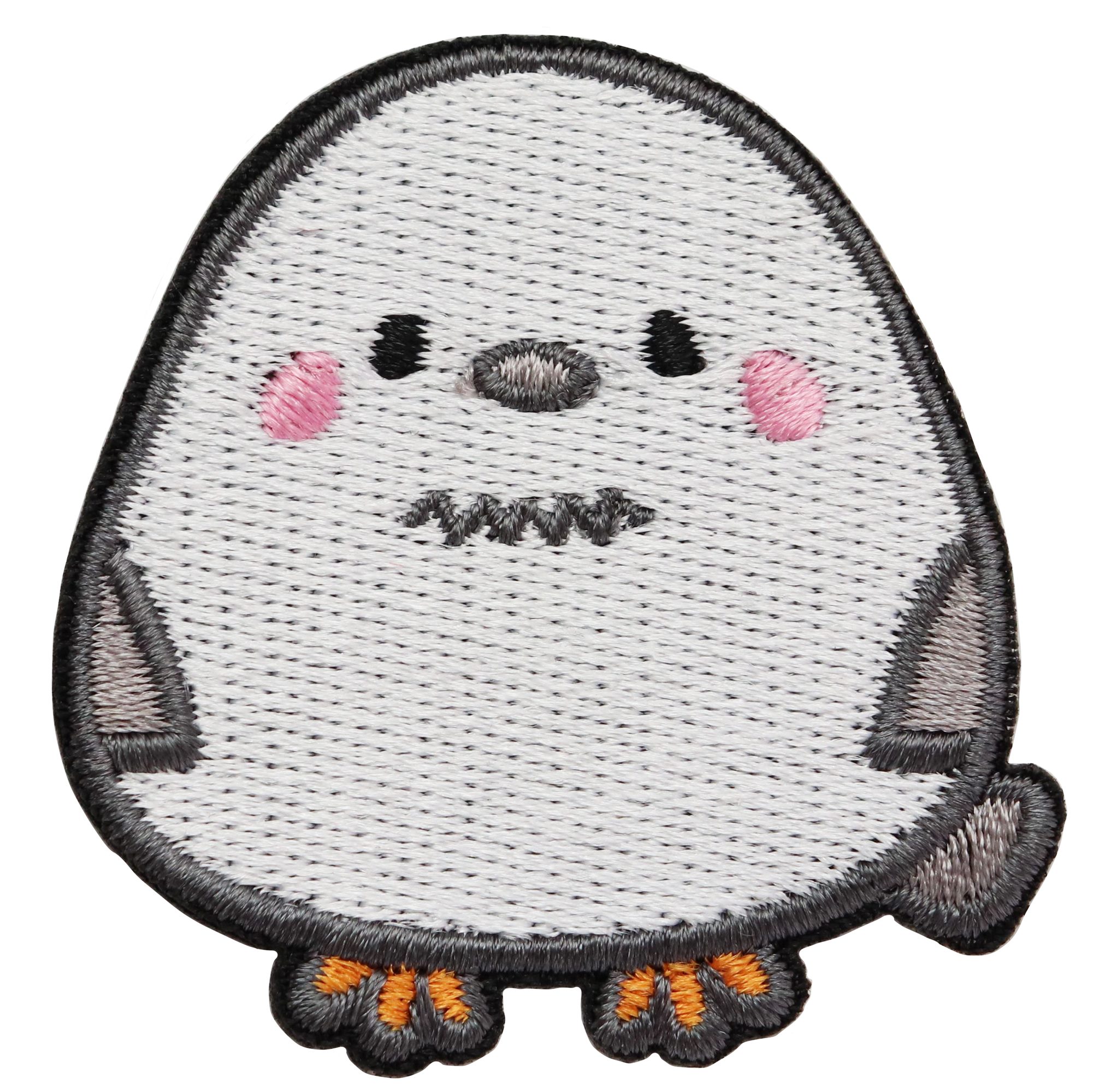 刺繍ワッペン「シマエナガ」