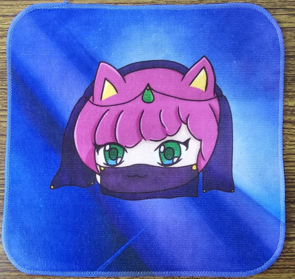 ぴんくちゃんのミニタオル